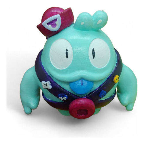 Adorno Squeak Brawl Stars 10cm Plástico 