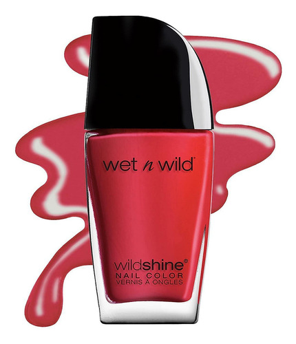 Esmalte Wet N Wild Nail Cor: Red Red 12.3 Ml