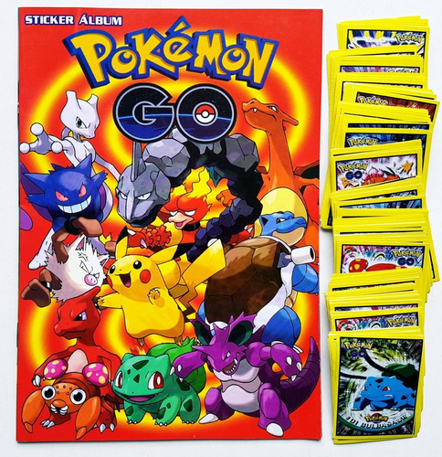 Álbum Pokemon Go Miscelánea No Panini + Todas Láminas Pegar