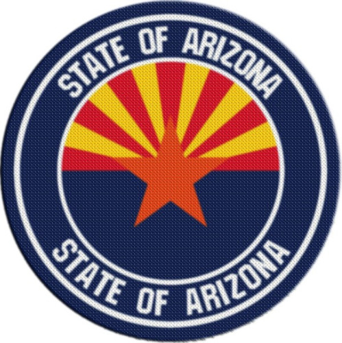 Parche Escudo Circular Estados Unidos Arizona