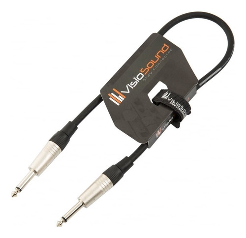 Visiosound 1/4  Overol Jack A Jack Plomo/cable De Instrum