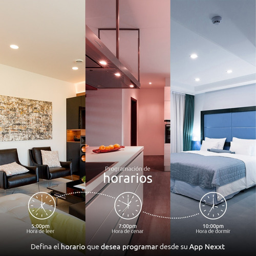Imagen 4 de 9 de Ampolleta Led Inteligente Nexxt Gu10 Multicolor - Revogames