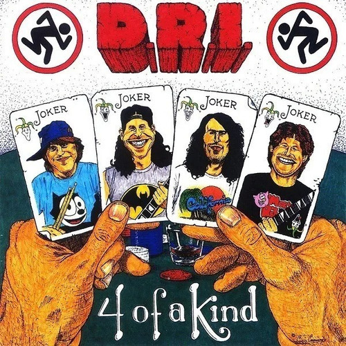 D.r.i - 4 Of A Kind - Slipcase (Cd Brasil) Novo