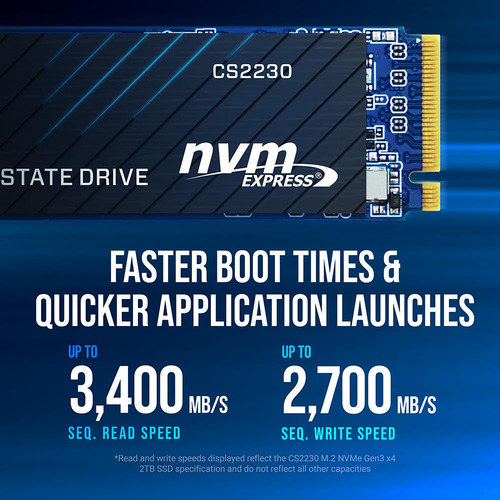 Pny Cs2230 Ssd M.2 Nvme De 1tb Almacenamiento Rápido Y Efi