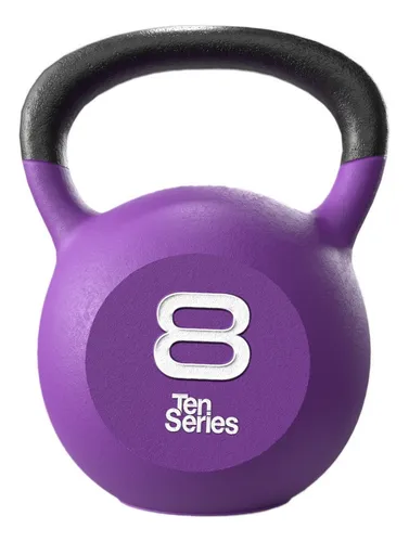 Pesa Rusa Kettlebell Acero Neoprene 8 Kilos Ten Series