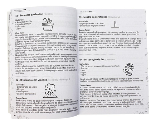 365 actividades STEM, de Barbosa, Maiza & Rosa, Francisca. Editorial TodoDistribuidora Ltda., tapa blanda en portugués, 2021