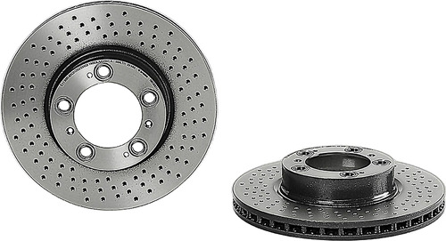 Juego 2 Discos Ventilados Delanteros 911 01/08 Brembo