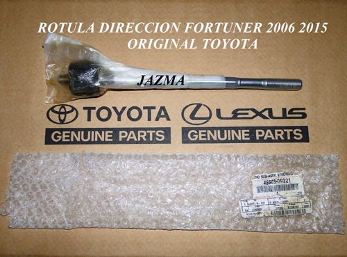 Rotula Direccion Fortuner 2006 2015 Original Toyota