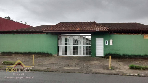 Imagem 1 de 14 de Casa Com 2 Dormitórios À Venda, 51 M² Por R$ 170.000,00 - Vila Sônia - Praia Grande/sp - Ca0854