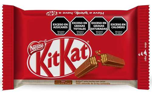 Kitkat 4 Finger Chocolate 41,5gr X 24 Nestlé