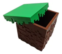 Comprar Caja De Bloques De Hierba De Minecraft Realista