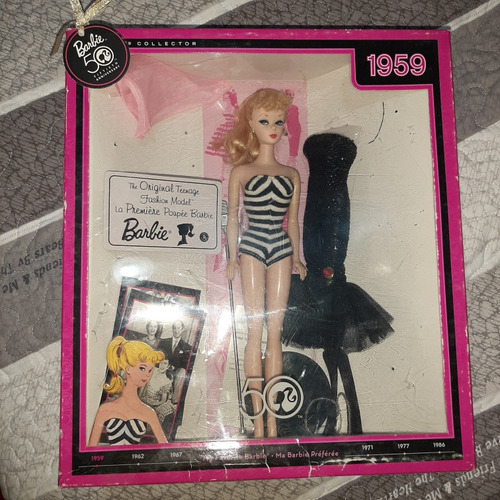 Muñeca Barbie 1959 Original De Mattel