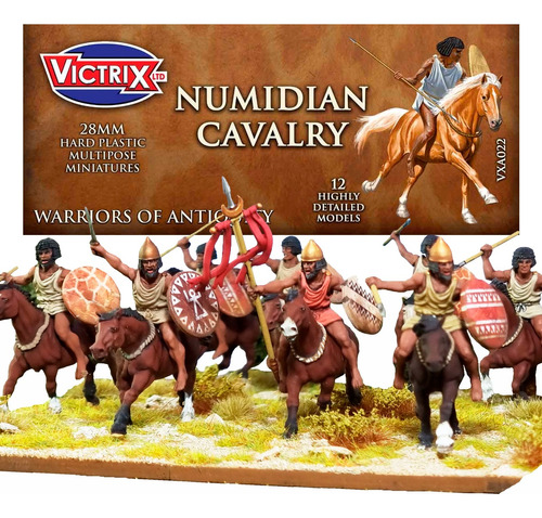 Caixa 12 Miniatura Numidian Cavalry Victrix