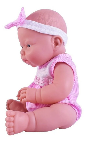 Muñeca Bebote Bebe Aspecto Real 30cm Pierna Brazo Articulado