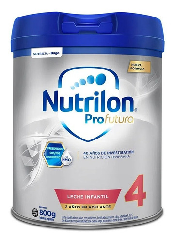 Nutrilon Profutura 4 X 800grs En Polvo De 2 Años En Adelante