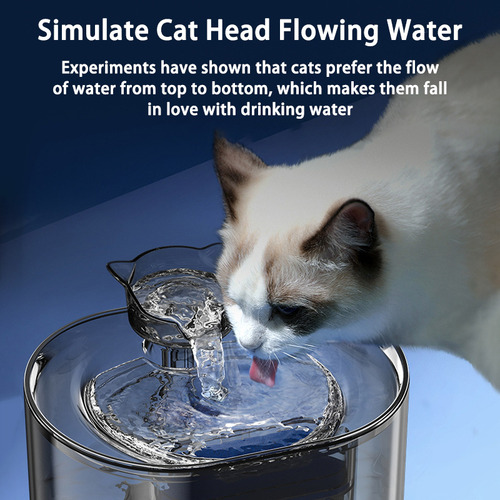 Fuente De Filtro Automática Para Mascotas Con Sensor Cat Wat