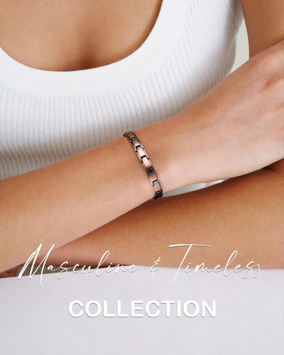 Pulsera De Cobre Magnético, Pulsera De Cobre Puro Al 99,99%
