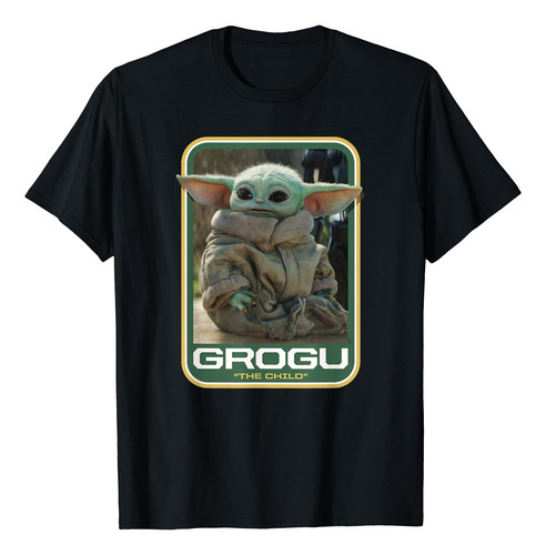 Playera Star Wars El Mandaloriano El Niño Grogu