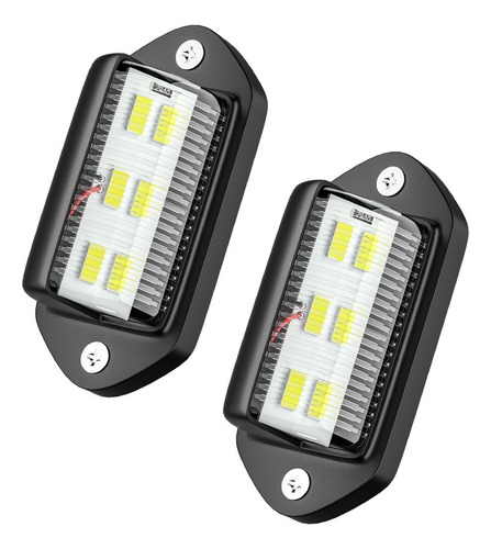 Par Luz Patente 6 Led Universal Autos Camionetas 12v Ip67