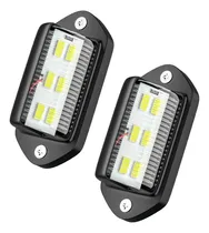 Comprar Par Luz Patente 6 Led Universal Autos Camionetas 12v Ip67