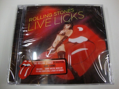 Cd Duplo - Rolling Stones - Live Licks - Importado, Lacrado