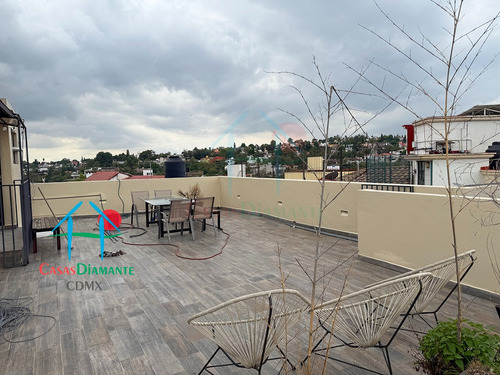 Casa Troya. Casa En Renta En Cdmx Con Rooftop Y Family Room