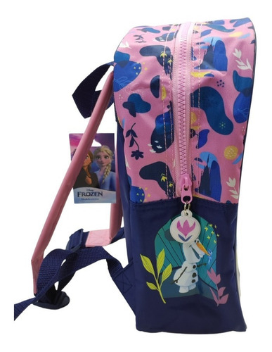 Imagen 3 de 7 de Mochila Frozen Nature Con Carro Jardin 12 PuLG Pelicula Edu