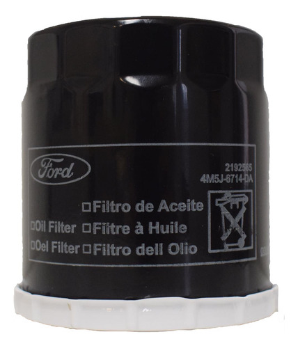 Filtro De Aceite Ford Focus Diesel 1.8 Original