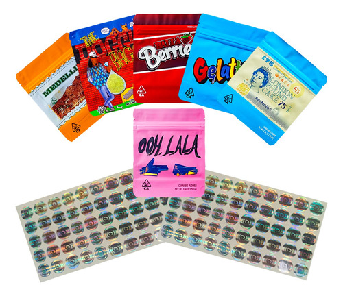 Bolsas Resellables Hermet.cookies Mixs4-10.5x12.5+3.5 46 Uds
