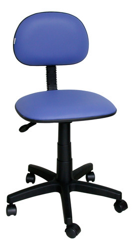 Cadeira Secretária Giratória Corano-azul