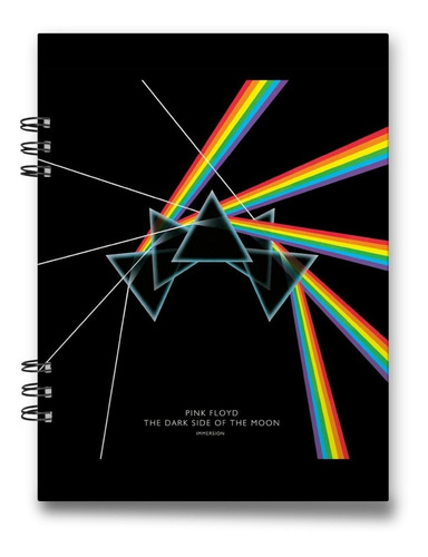 Cuaderno Pink Floyd 15x20 Cms 100 Hojas