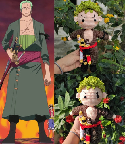 Imagem 3 de 10 de Boneco Anime Personalizado Croche Naruto Cosplay Dragon Ball