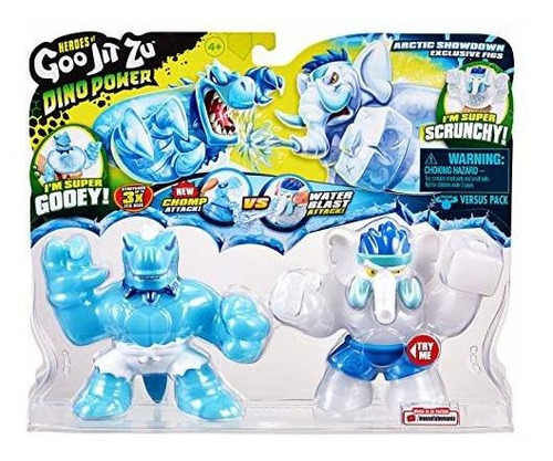 Heroes Of Goo Jit Zu Dino Power Versus Pack Vs Pack - 2 Figu