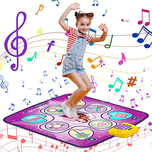 Aipin Dance Mat Dance Mat Toy Para Niños De 3 A 10 Años, Mus