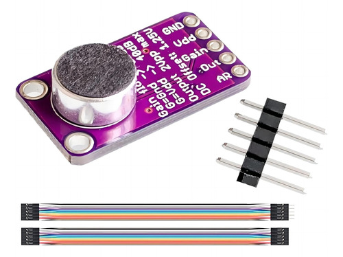 Modulo Micrófono Max9814 Amplificador De Micrófono 