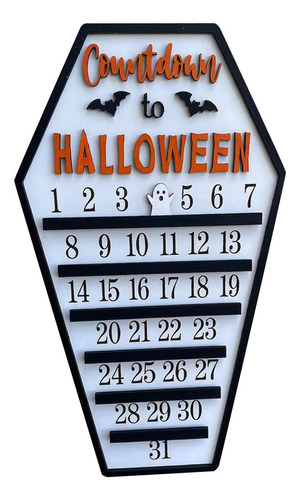 Calendario De Adviento De Halloween, Adornos De Regalo
