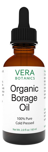 Vera Botanics Aceite De Borraje Organico 100% Puro Y Natural