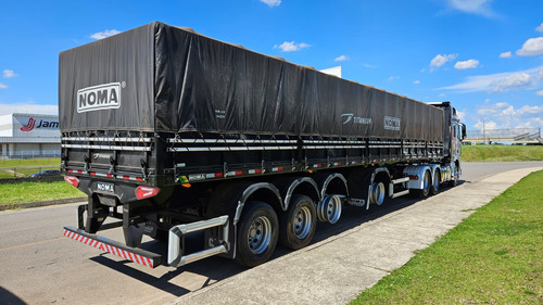 Mb New Actros 2548 Ano 21 + 4 Eixo Graneleira Noma 0km 13.5m