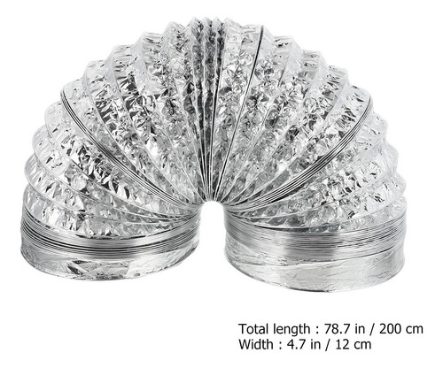 Tubo De Escape Flexible Para Campana Extractora De Aire Con.
