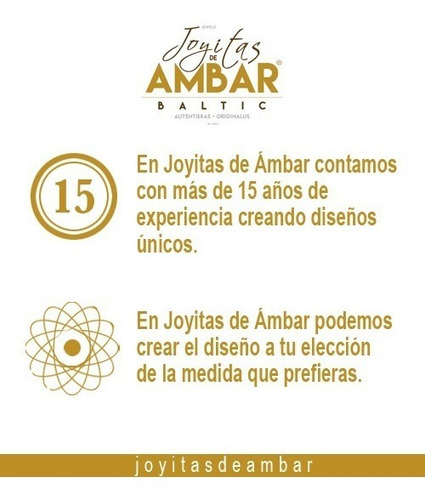Collar Ámbar Báltico Armonía Dentición Para Bebé 32cm