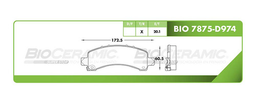 Balata Disco Trasera Chevrolet Express 2500 2003-2017 4.8