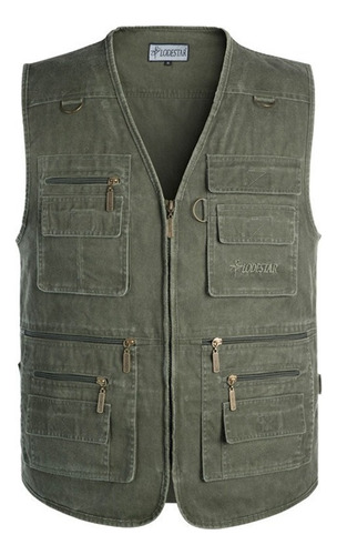 Gift Men's Retro Denim And Cotton Vest