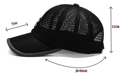 Gorra Béisbol Cómoda Deportes Respirable Al Aire Libre 4pcs