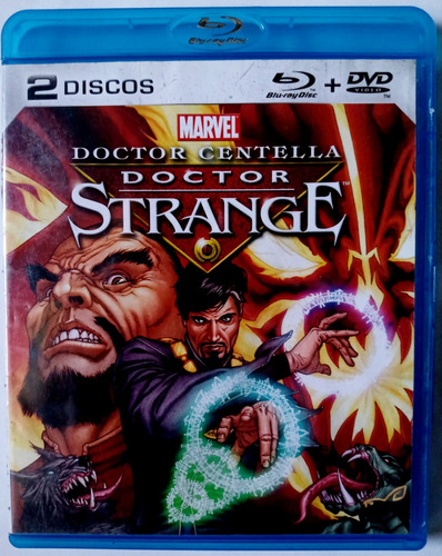Dr. Strange Pelicula Animada Bluray + Dvd 