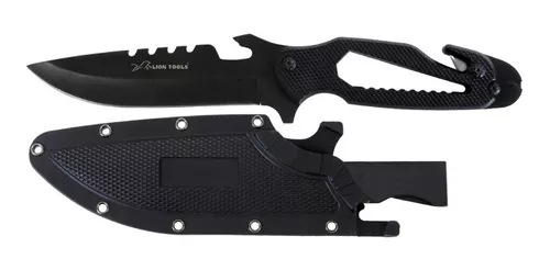  Nuevo cuchillo táctico militar negro militar de caza