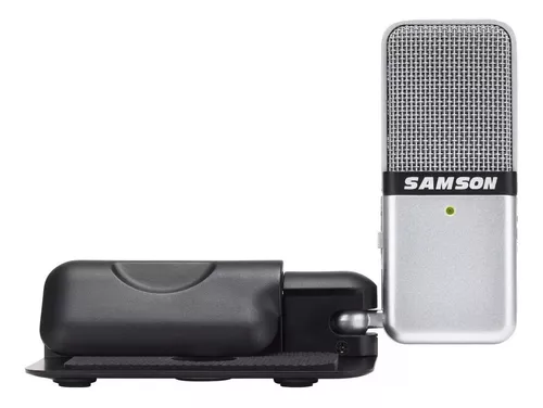 Meander Noisy Have learned Microfone Samson Go Mic condensador cardióide e omnidirecional silver |  GUITARSAFEBRASIL