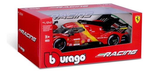 Ferrari 499p 24h De Le Mans - Racing - 1/24 - Bburago