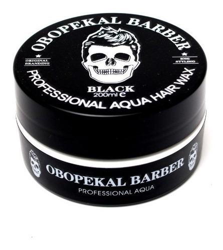 Cera Obopekal Para Cabello Y Barba 200g Negro