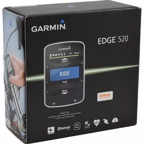 Gps Garmin Edge 520 Bicicleta Para Ciclismo + Banda Cardiaca