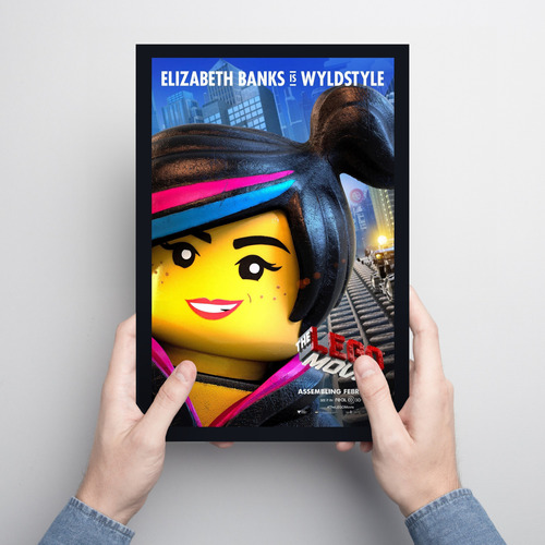 Cuadro 20x30 Pelicula Lego Movie 007